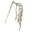 41" Iced Mini Leaf Hanging Spray - Gold