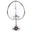 18.75" Pillar Holder w/Glass - Aluminum