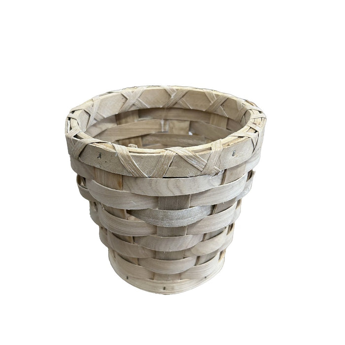 6" Woodchip Basket