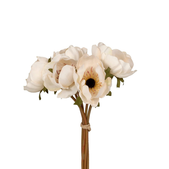 Small Anemone Bunch - Linen