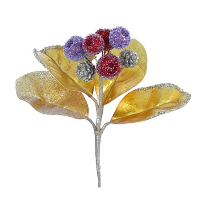 14 in Golden Jewel Berry Pick - Gold/Red/Purple