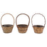 8 in Assorted Weave Baskets
