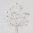 7 in Round Iridescent Jewel Spray