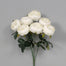 19" Peony Bush - Cream