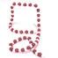 6 Ft Felt Ball Garland - Red/White