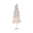 72 in Bulrush Tree w/Warm White LED Lights - Milky White