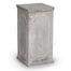 Clay Pedestal Column - Light Grey