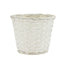 6 in White Bamboo Basket
