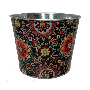 6.5 in Hey Suzani Pot - Multicolor