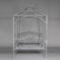 Metal Gazebo w/Side Benches - Packed In 2 Cartons - Grey Wash
