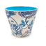 Blue/ White Floral Planter