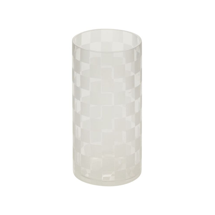 8" Giftwrap Vase - White