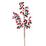 28 in Snow Berry Spray - Red/Burgundy
