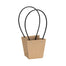 13 cm Tapered Waterproof Kraft Paper Bag - Brown