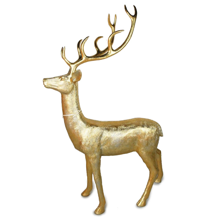 84" Gilded Deer - Gold