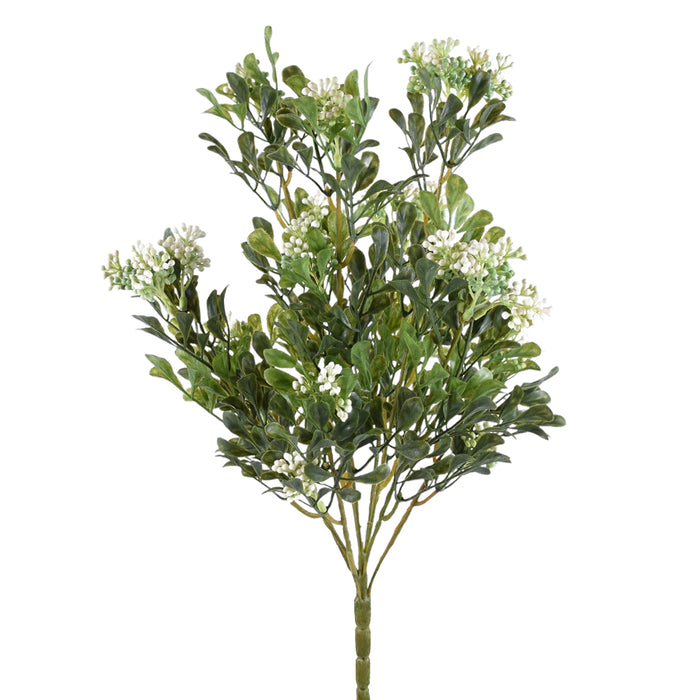 17" Boxwood Berry Bush - White/Green