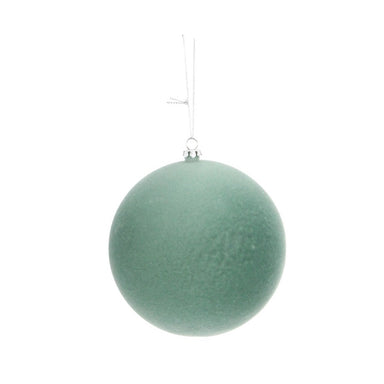 4.75 in Ball Ornament - Frost Green