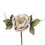 12" Garden Rose Glitter Pick - Slate/Ivory