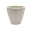 5 1/8" Round Ceramic Pot - White