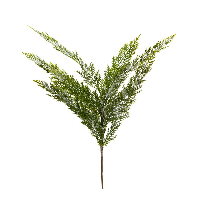 33 in Snowy Cedar Spray - Green