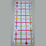 72" Cotton Button Runner - Multicolored