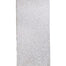 2.5 in Metallic Glittered Ribbon - White