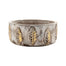 6" Concrete Gold Leaf Bowl