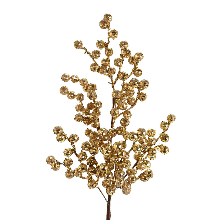 Crabapple Spray - Glitter Gold