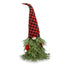Gnome Santa Cone Shape Xmas Tree - Green/Red
