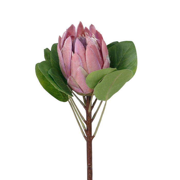27" Polyester Protea - Mauve