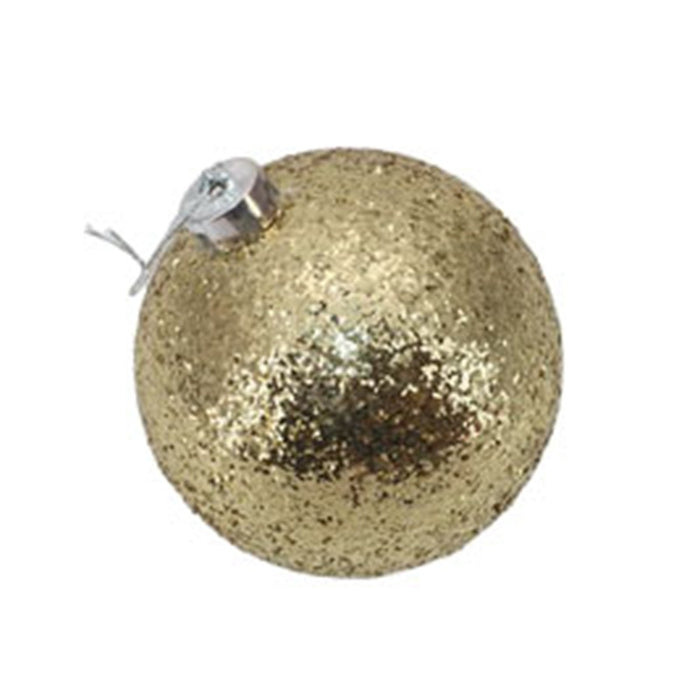 120 Mm Glitter Ball - Gold