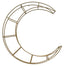 63" Metal Moon Frame - Gold