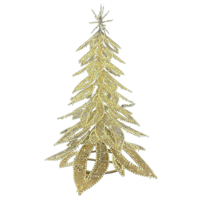 9 ft LED Lighted Christmas Tree - White