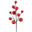 18 in Mixed Mm Ball Spray - Red