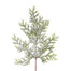 Frosted/Glittered Cedar Spray Frost Green