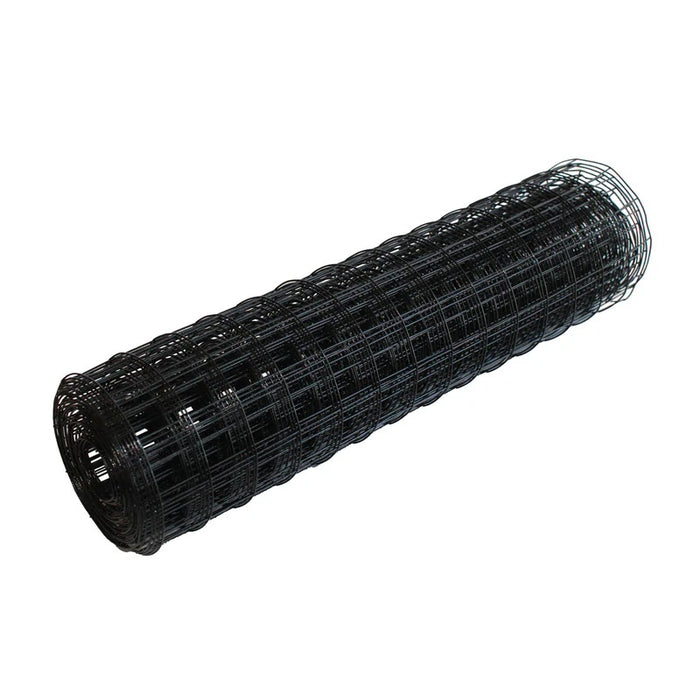 OASIS Black Coated Floral Mesh