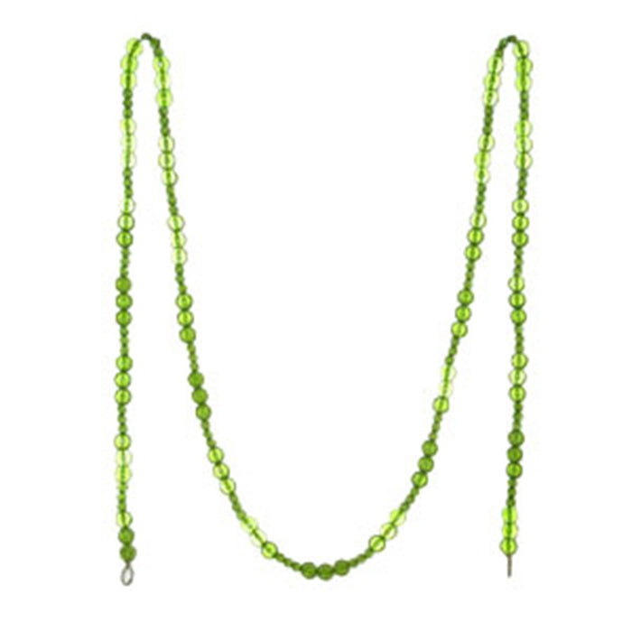 6.2 Ft Acrylic Beads Garland - Green