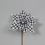 Buffalo Plaid Poinsettia - Black & White