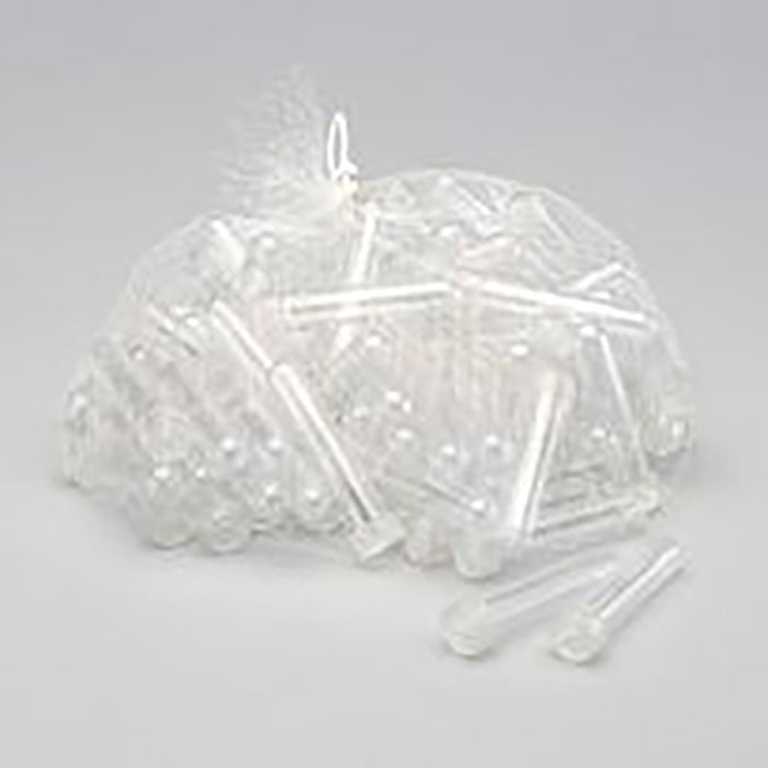 Plastic Clear Water Tube w/Caps