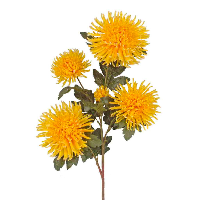 42 inPolyester Spider Mum spray