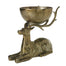 16 in Buck Bowl - Antique Gold