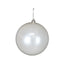 150 Mm Plastic Ball Ornament - White