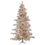 9 ft Flocked Summit Pre-Lit Tree