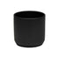 4 5/8 in Dolomite Frida Pot - Black