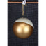 4.7" Ball Ornament - Copper/Natural