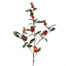 31" Pomegranate Leaves Spray - Red