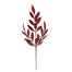 26 in Metallic Glitter Bay Leaves Spray