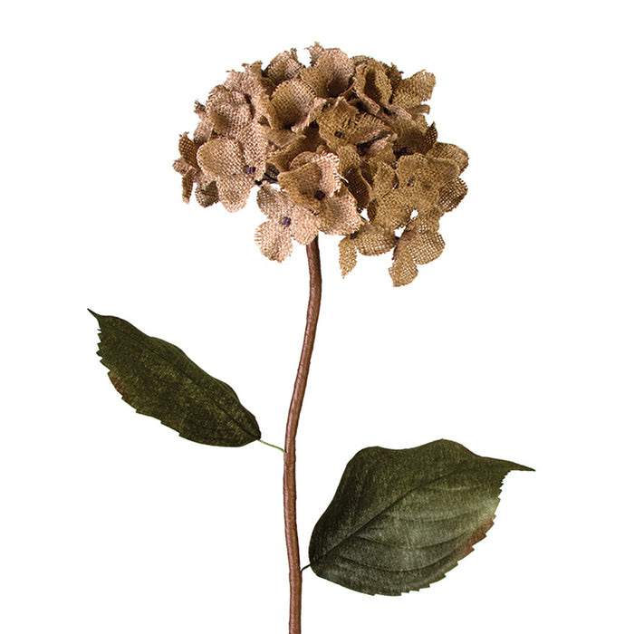 Burlap Hydrangea Spray