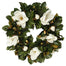 30" Magnolia Wreath - White