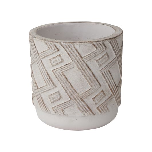 Candler Planter - White